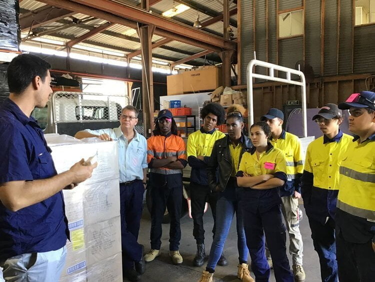 Shoreline Students at Australian Fisheries | Real Time Australia